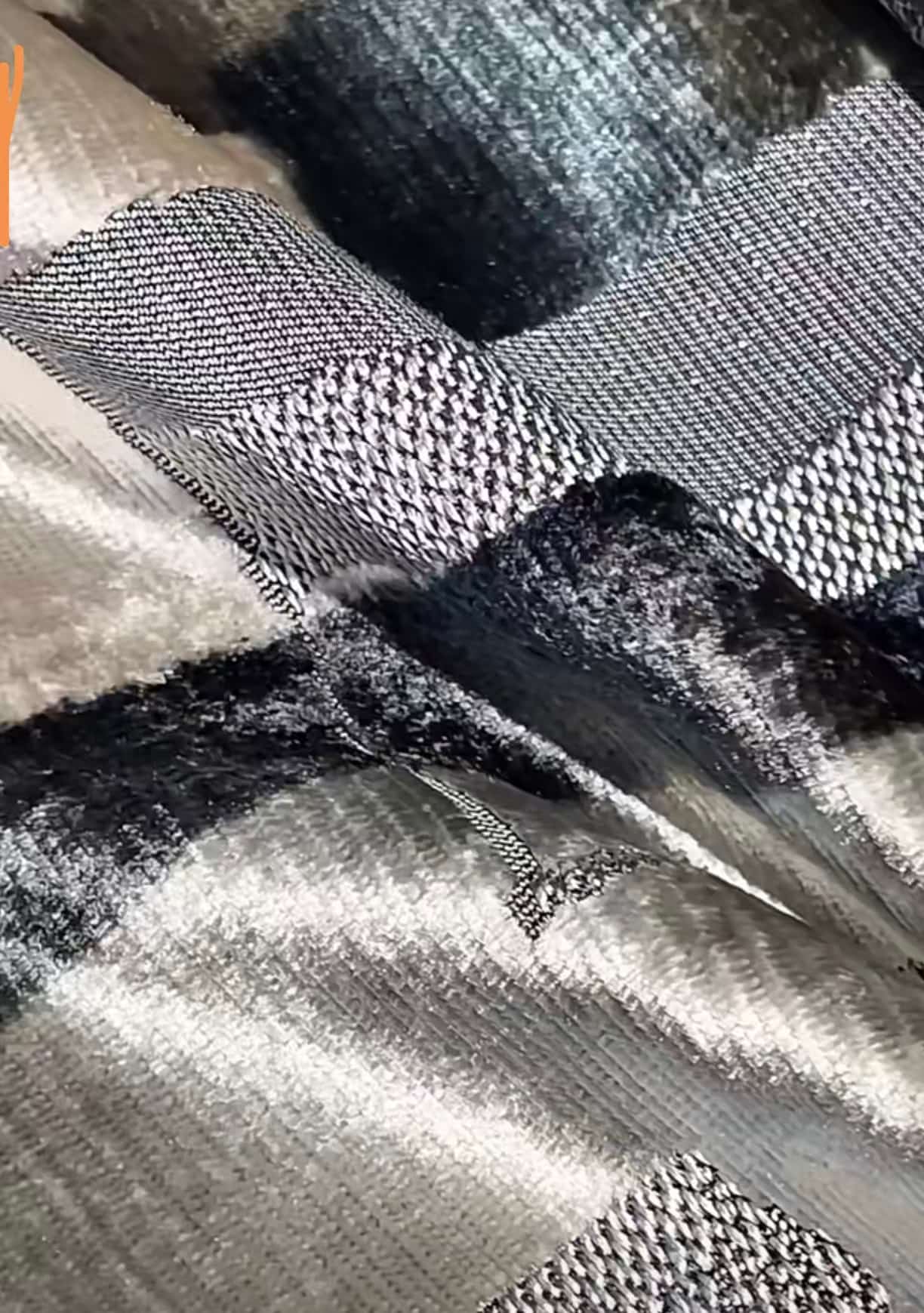 JBL Mesra Alam Heavyweight Tenunan Jacquard Fabrik Baldu Gaya Moden Corak Kanvas untuk Sofa