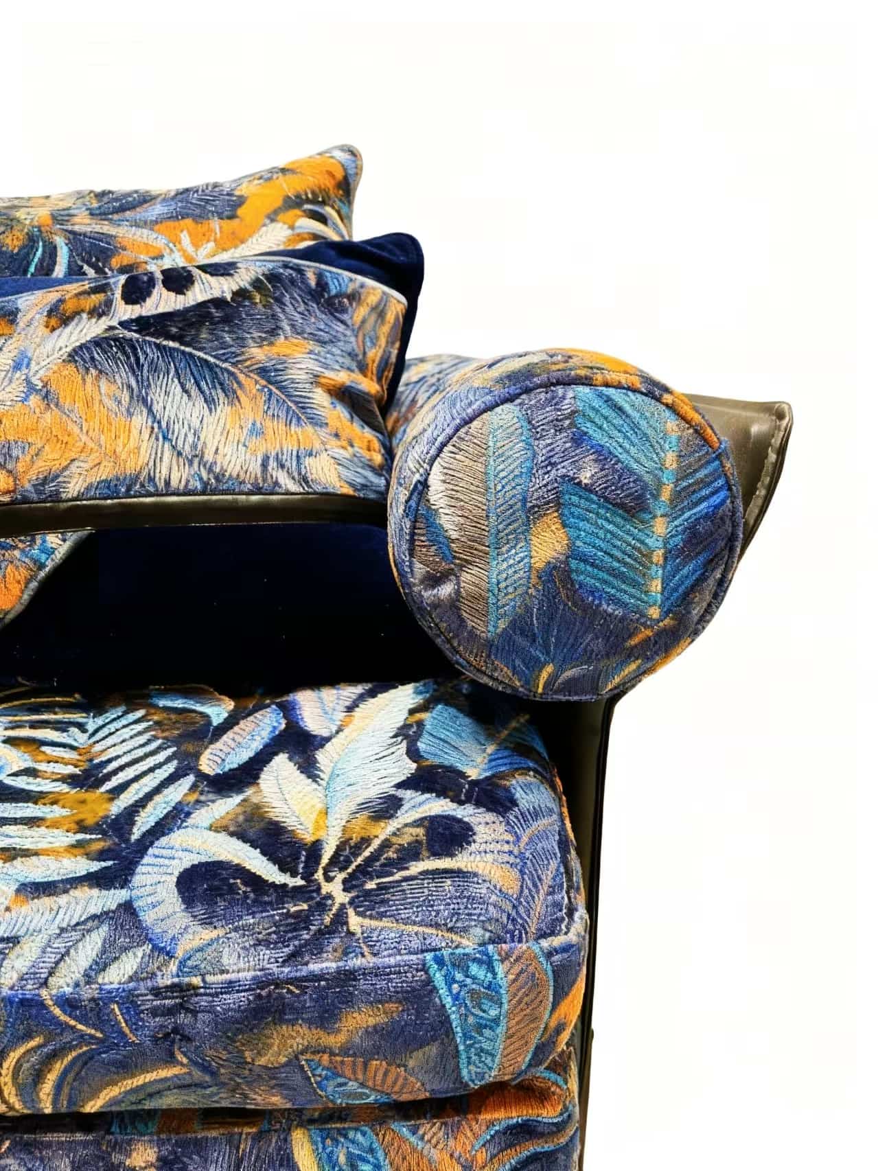 JBL Kualiti Tinggi Jacqurard Velvet Fesyen Koleksi Baru Corak Hutan Hujan Gaya Morden Jacquard Velvet untuk Sofa